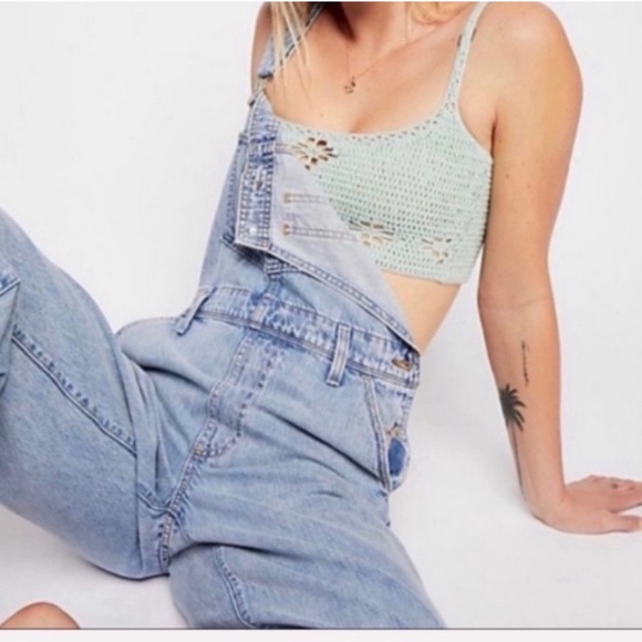 free people Berlinette Crochet Cami Crop - Picture 3 of 7